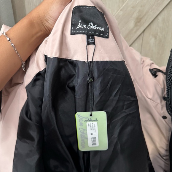 Sam Edelman Pillow Collar Belted Puffer Coat -Large - Picture 9 of 12